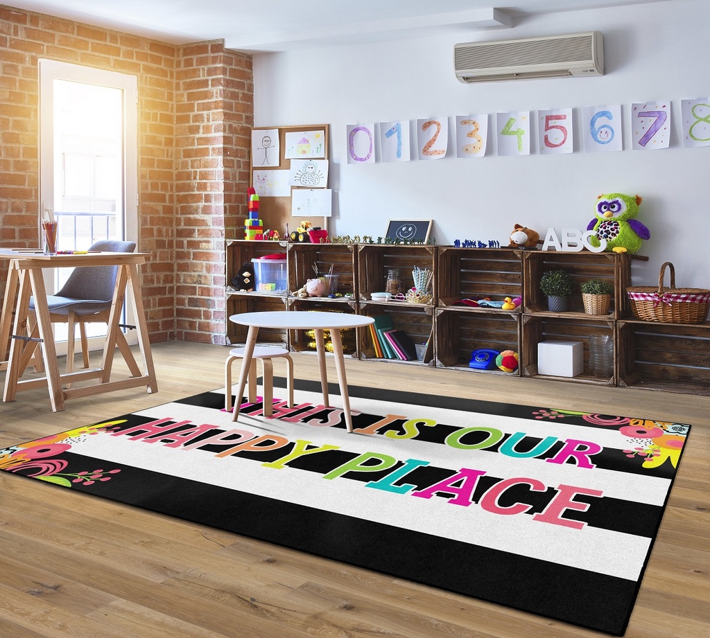 Schoolgirl Style Simply Stylish Tropical 5' X 7'6" Rectangle Carpet