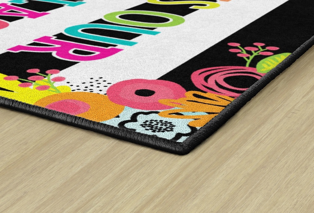 Schoolgirl Style Simply Stylish Tropical 5' X 7'6" Rectangle Carpet