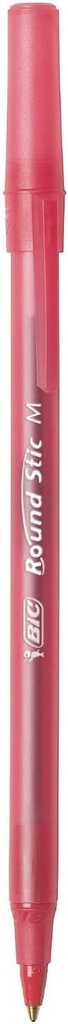 Bic Xtra Life Round Stic Pens - 12ct Red Medium Point (1.0mm)