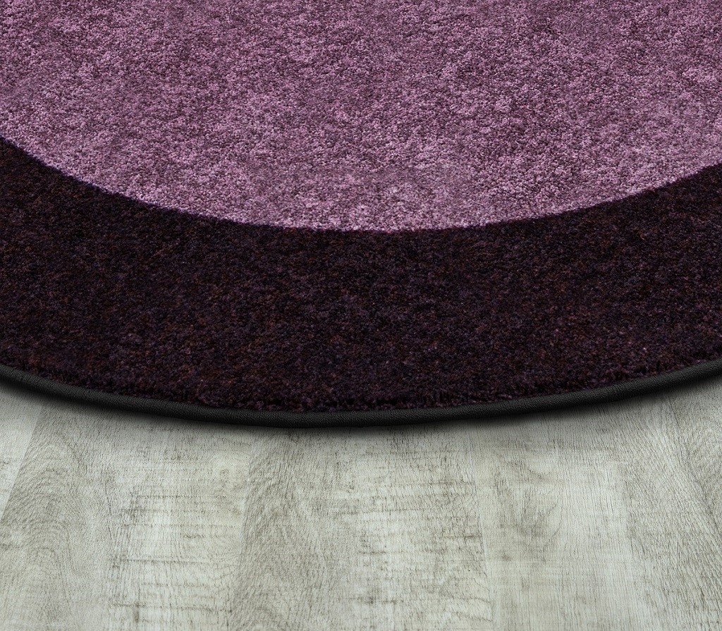 All Around 5'4&quot; x 7'8&quot; Oval Area Rug Purple