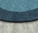 All Around 5'4" x 7'8" Oval Area Rug Teal