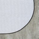 All Around 7'7" Round Area Rug Backing