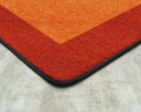All Around 7'8" x 10'9" Rectangle Area Rug Orange