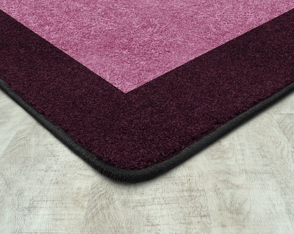 All Around 7'8" x 10'9" Rectangle Area Rug Purple