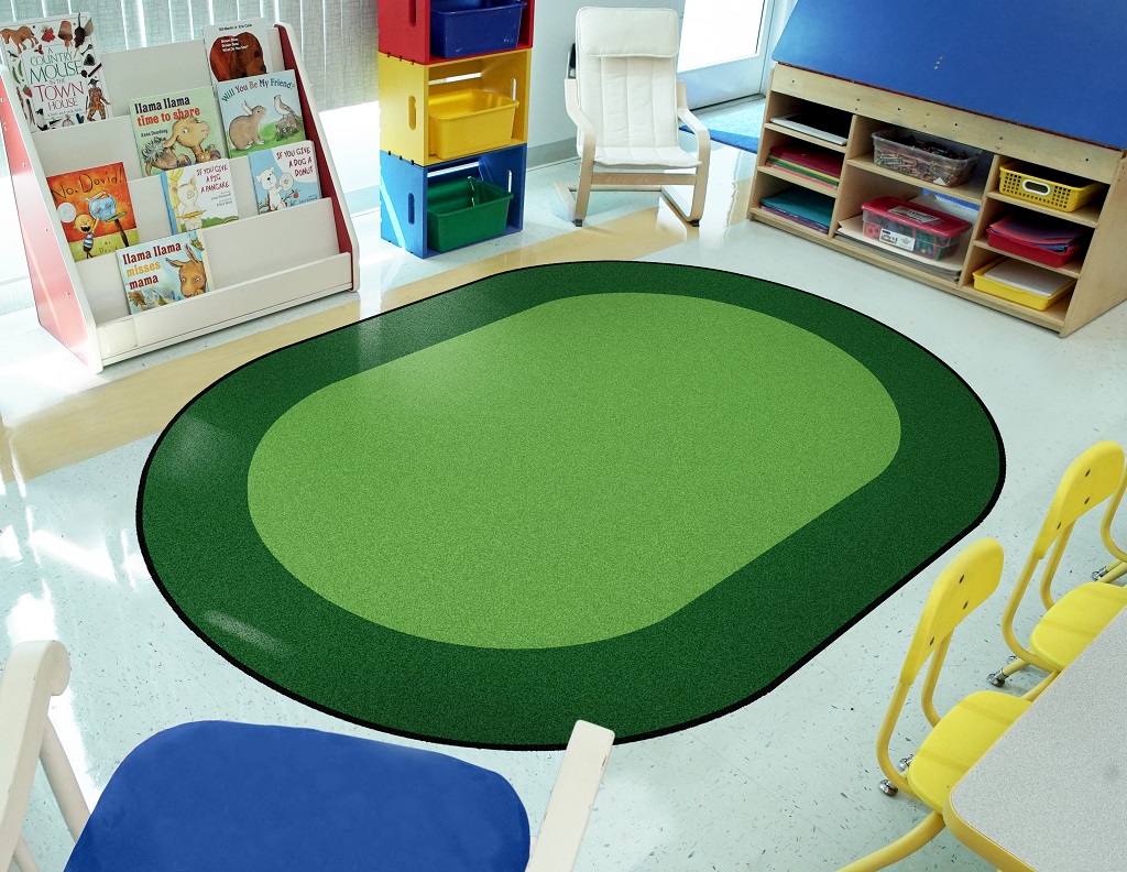 All Around 5'4" x 7'8" Oval Area Rug