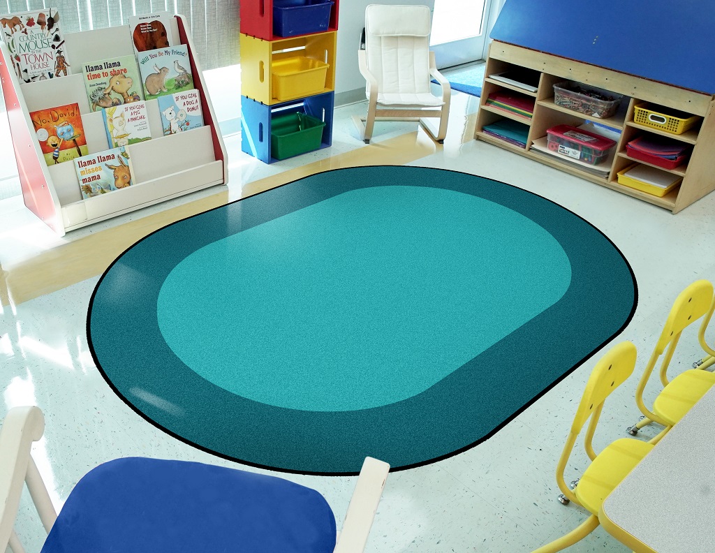 All Around 5'4" x 7'8" Oval Area Rug