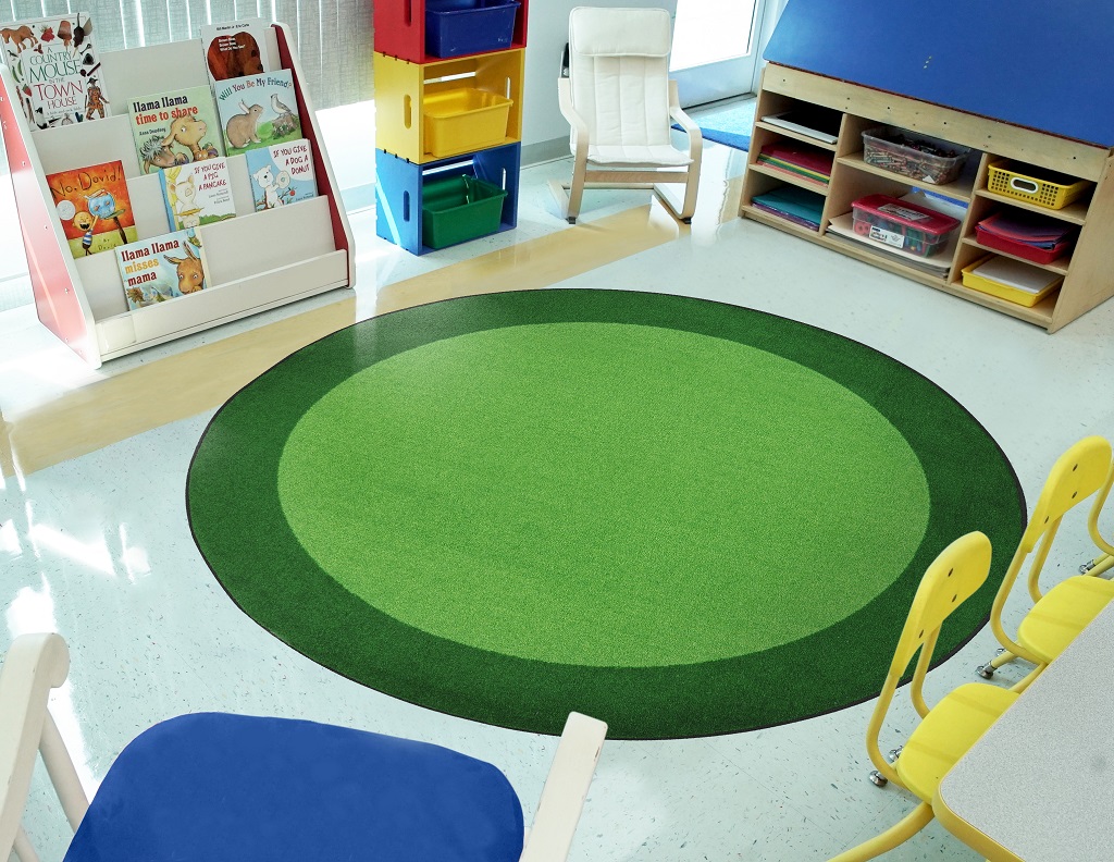All Around 7'7" Round Area Rug