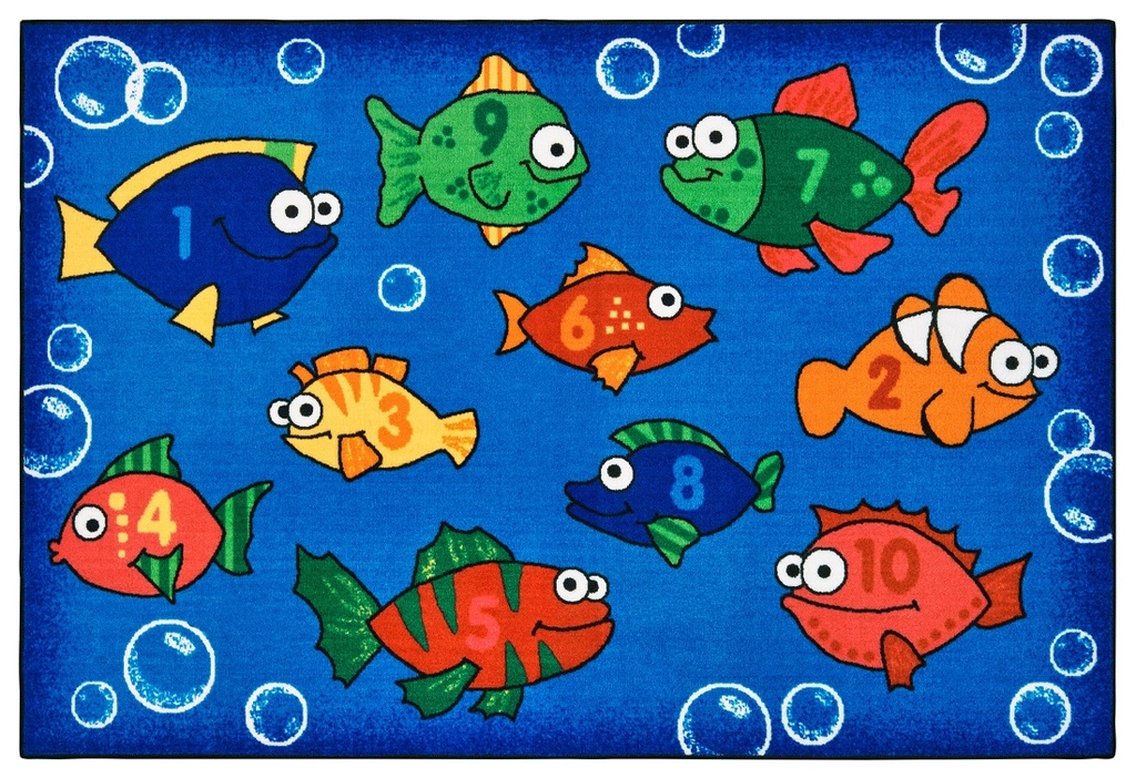 Something Fishy Rug 4ft x 6ft Rectangle