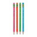 My First® Tri-Write™ Wood-Cased Pencils, Neon Assorted, 12 Count