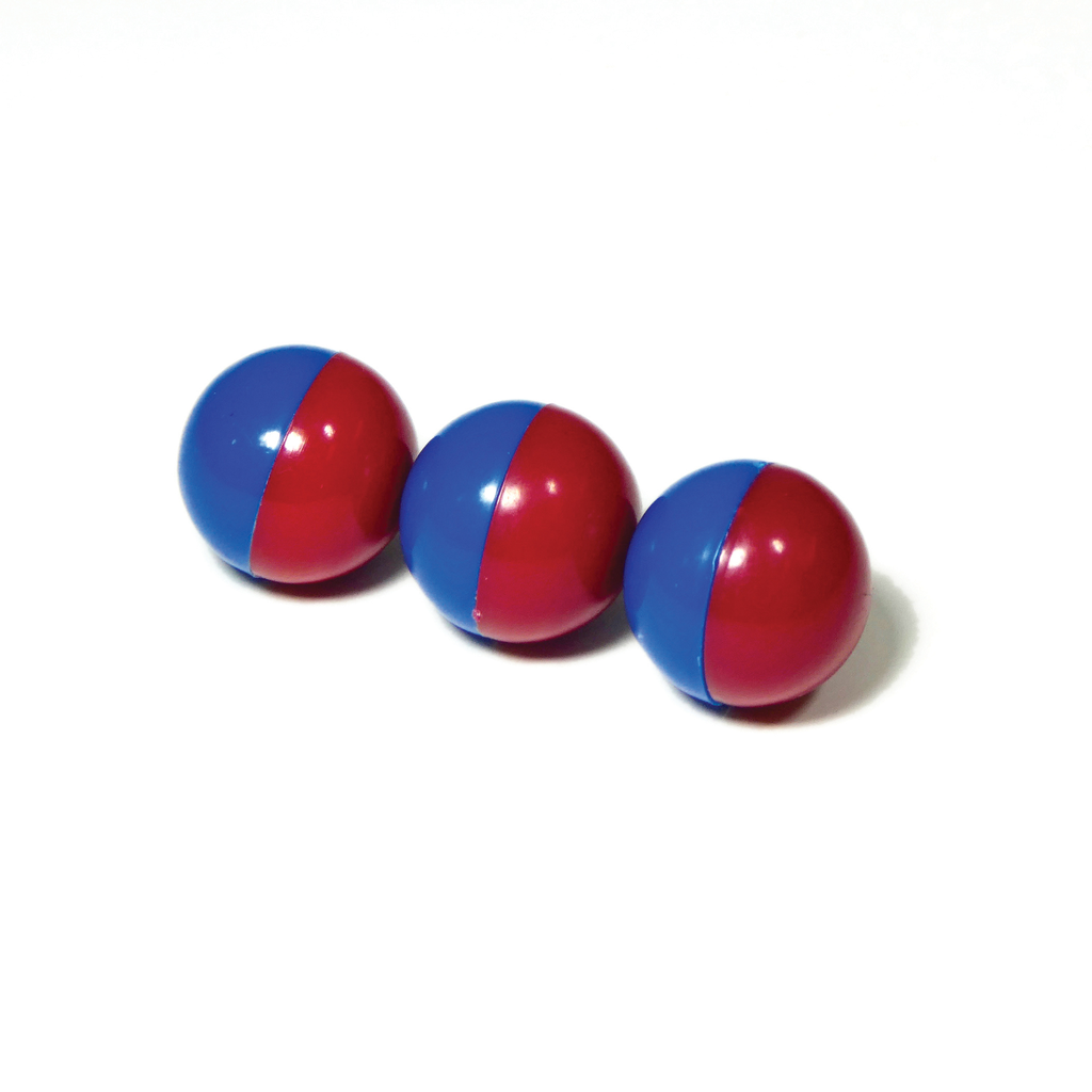 North/South Magnet Marbles (Red/Blue) Set of 100