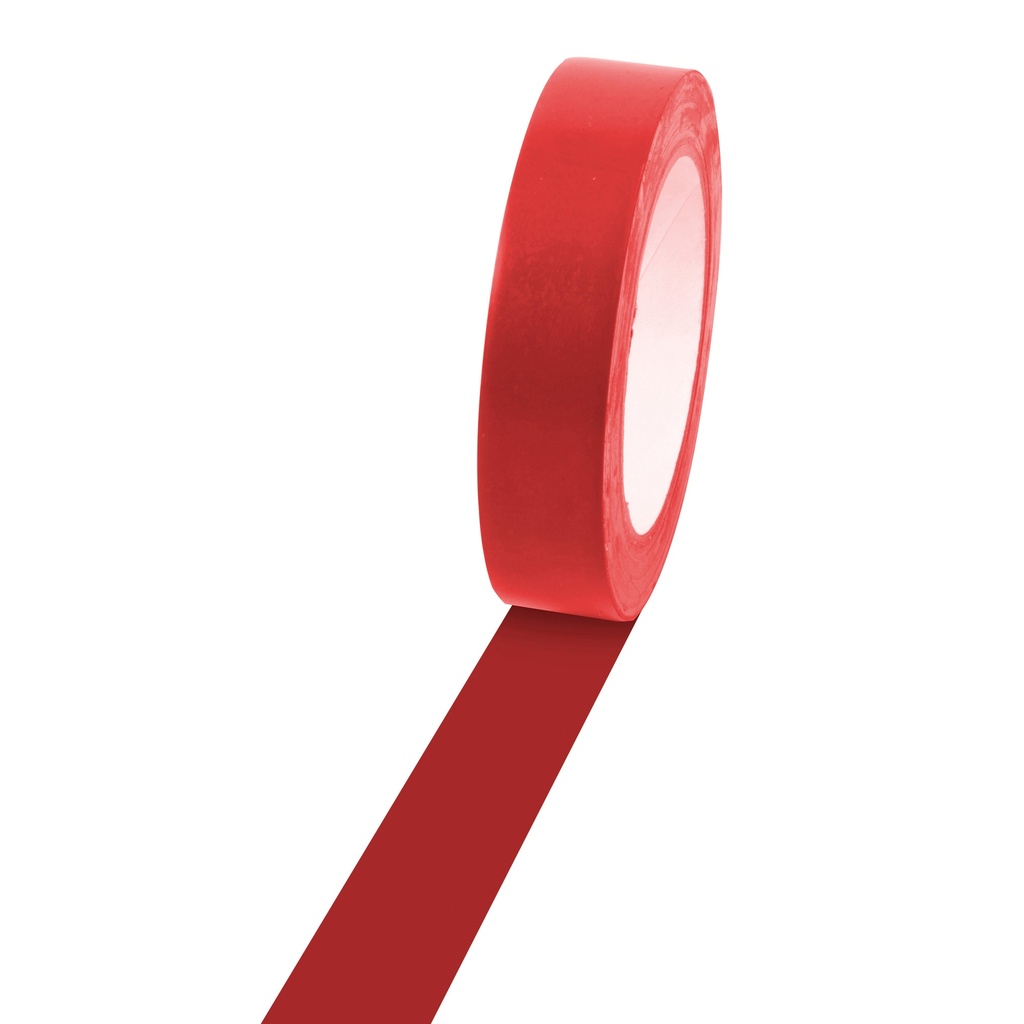 Floor Marking Tape, 1" x 36 yd, Red