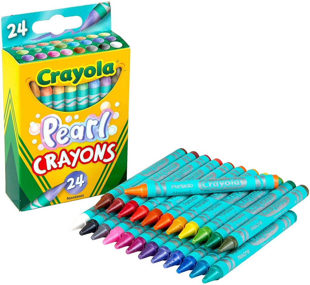 24 ct. Crayola Pearl Crayons