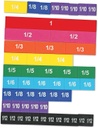 Rainbow Fraction® Soft Foam Magnetic Tiles