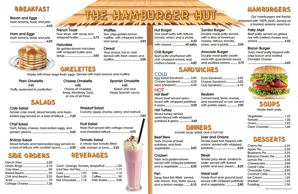 Menu Math: The Hamburger Hut Book, Multiplication & Division