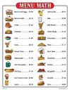 Menu Math for Beginners Book, Grades 1-3