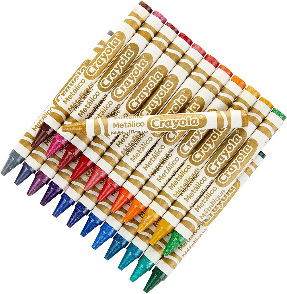 24 ct. Crayola Metallic Crayons