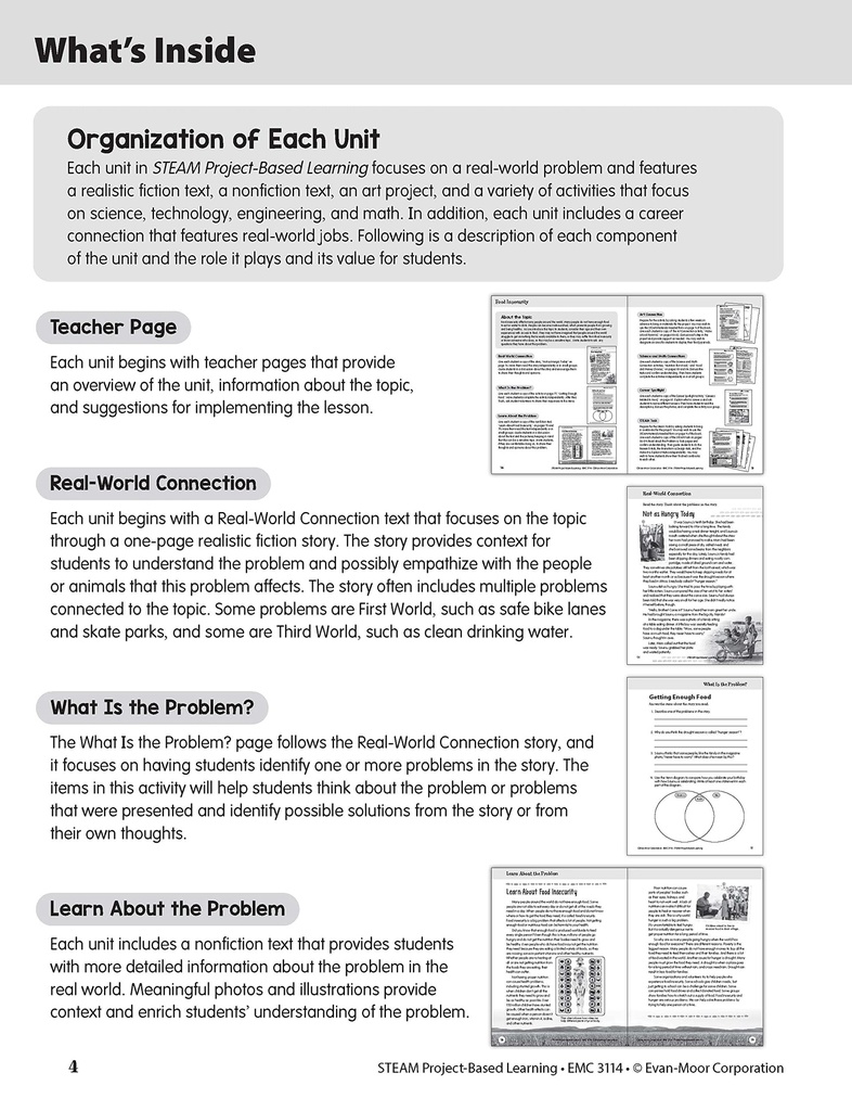 STEAM Project Based Learning Grade  4