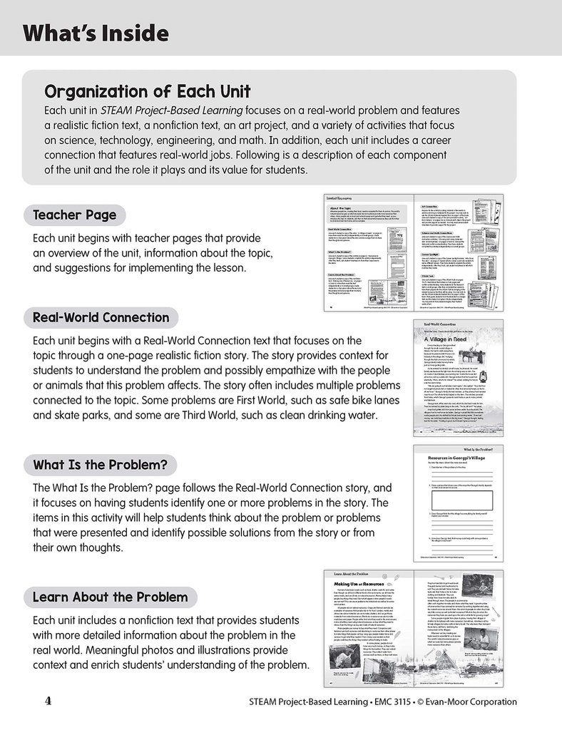STEAM Project Based Learning Grade  5