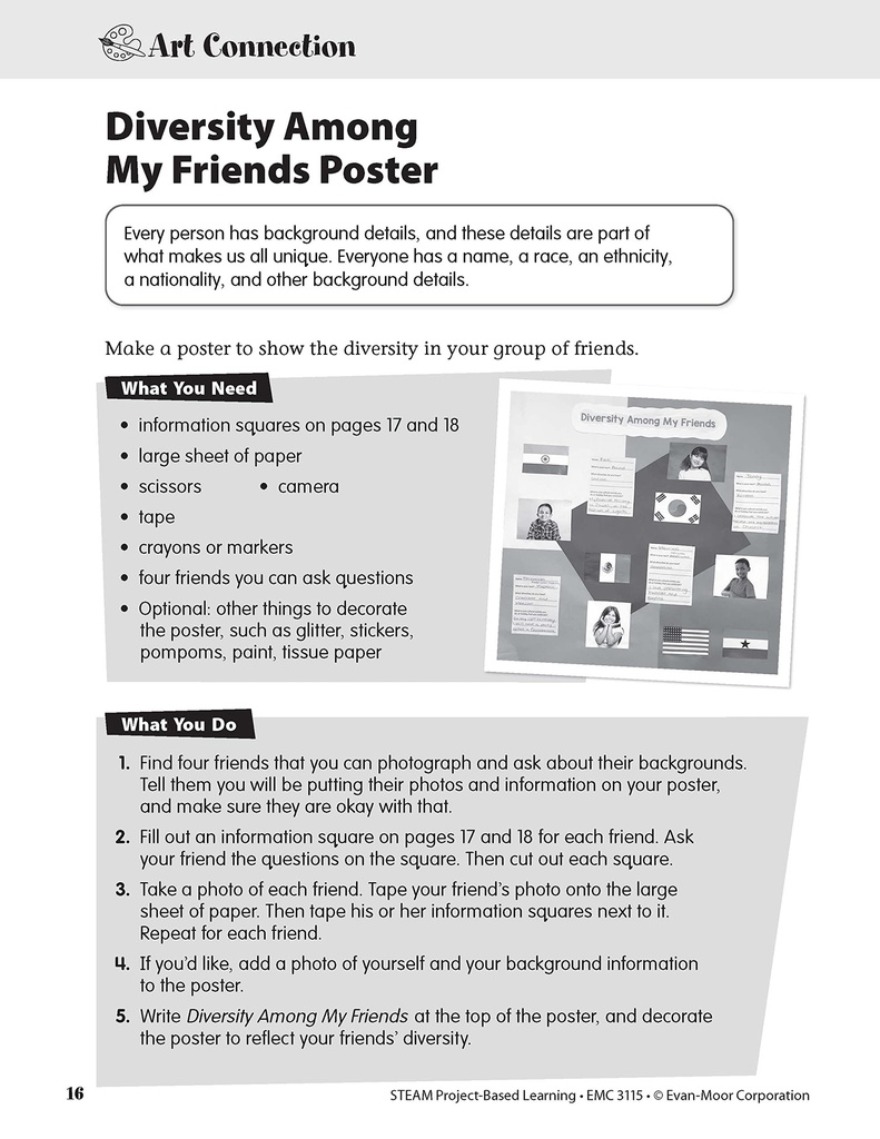 STEAM Project Based Learning Grade  5
