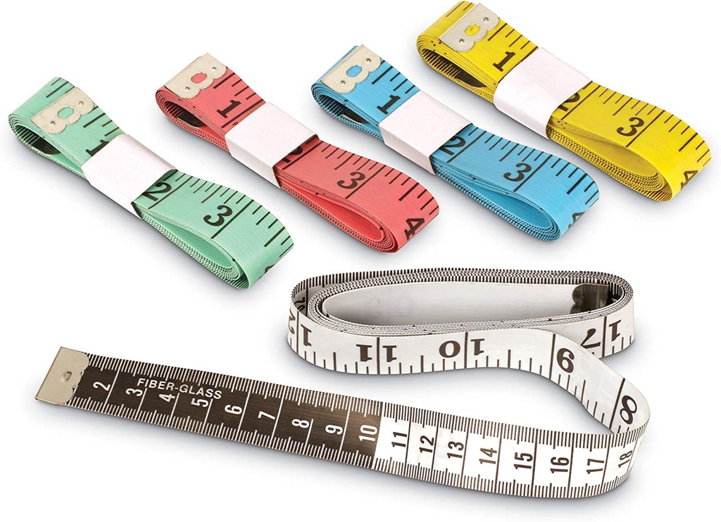 Customary/Metric Tape Measures (Set of 10)