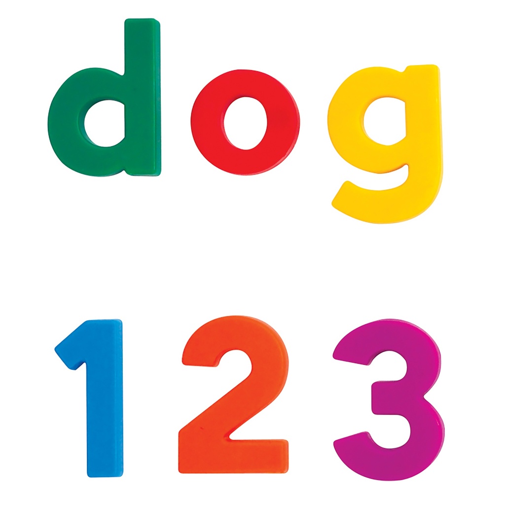 Multi-Colored AlphaMagnets® & MathMagnets®