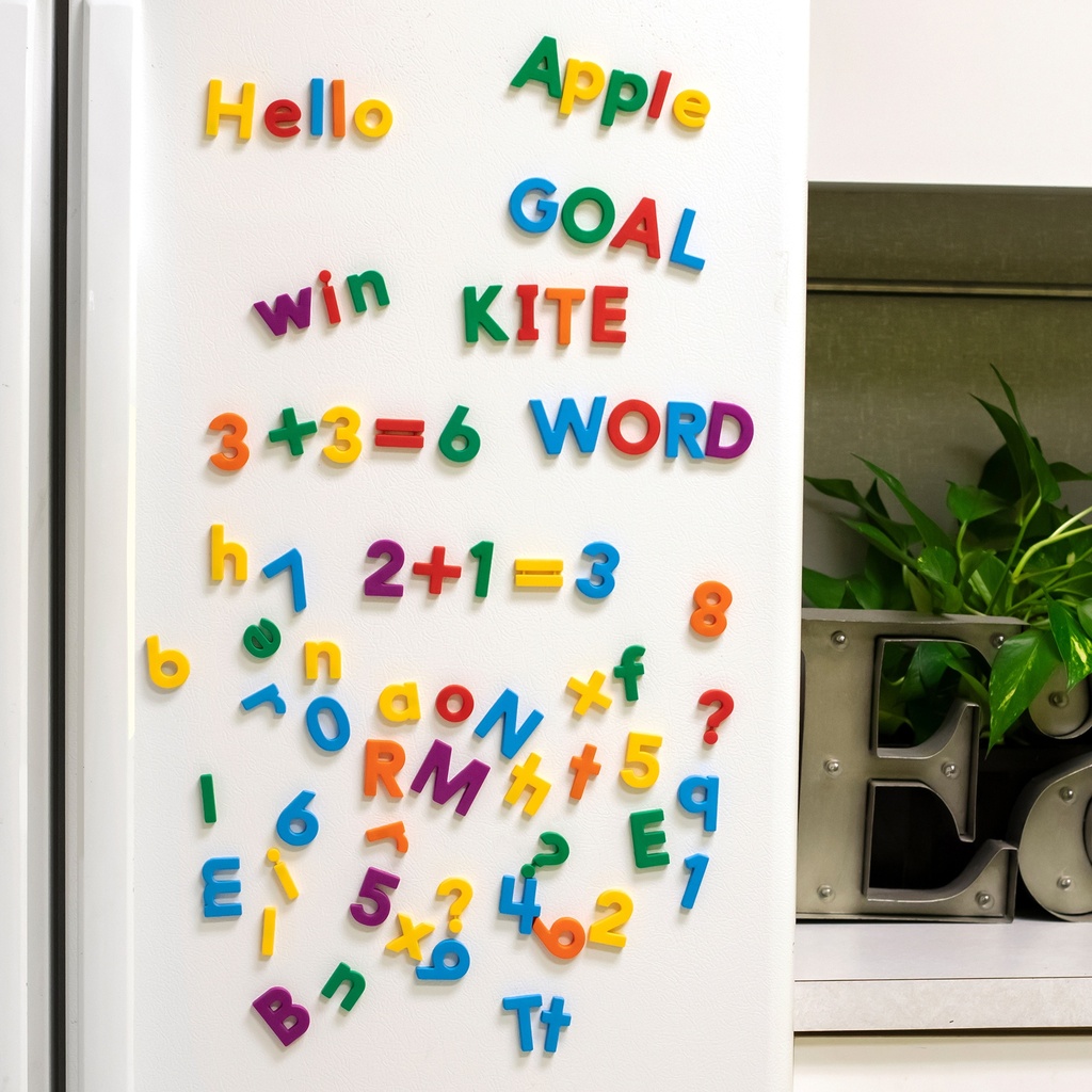 Multi-Colored AlphaMagnets® & MathMagnets®
