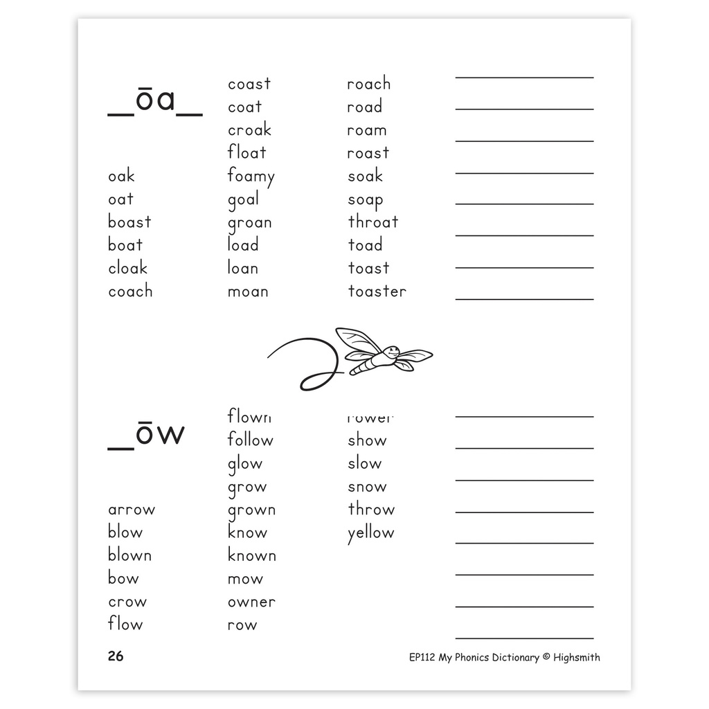 My Phonics Dictionary Book Pack of 6