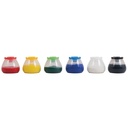 No Spill No Tip Paint Pots Set of 12 in 6 colors