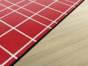 Red Check 6' X 8'4 Rectangle