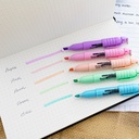 Pastel Mini Highlighter with Cap Clip Pack of 5