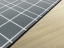 Gray Check 6' X 8'4 Rectangle Carpet