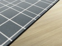 Gray Check 6' X 8'4 Rectangle Carpet