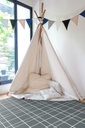 Gray Check 7'6" X12' Rectangle