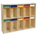 Contender 10-Section Locker With Assorted Trays  - Rta