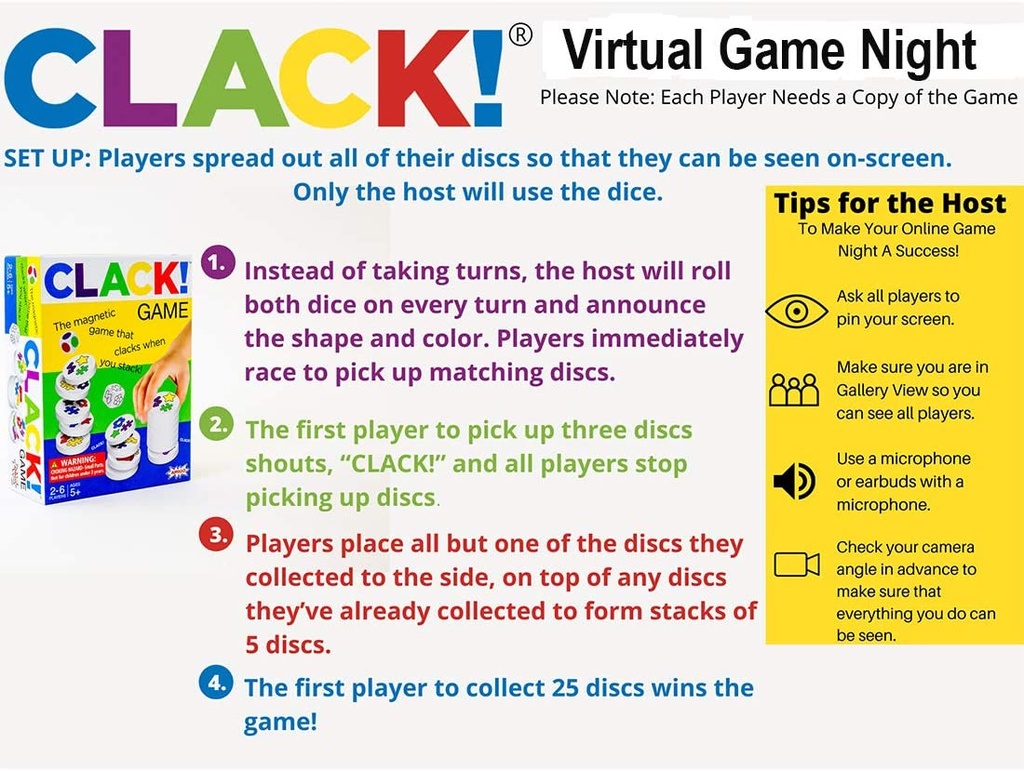 Clack!™ Matching Game