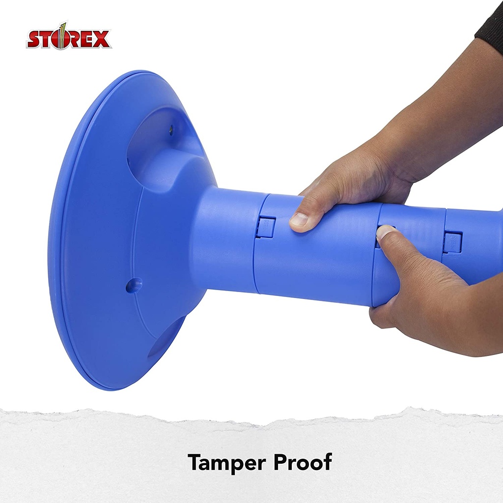 Storex Wiggle Stool Blue Tamper Proof