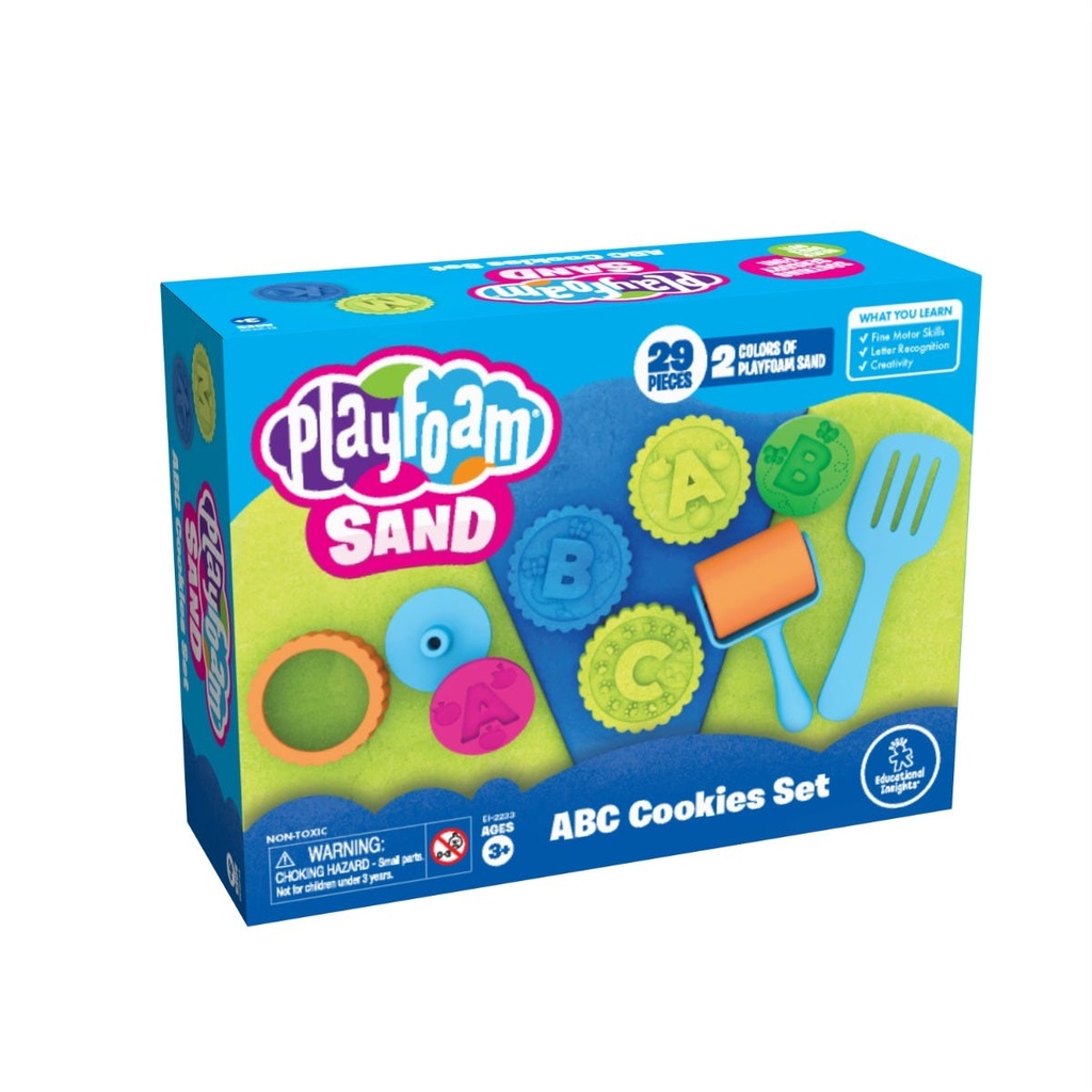 Playfoam Sand ABC Cookies Set