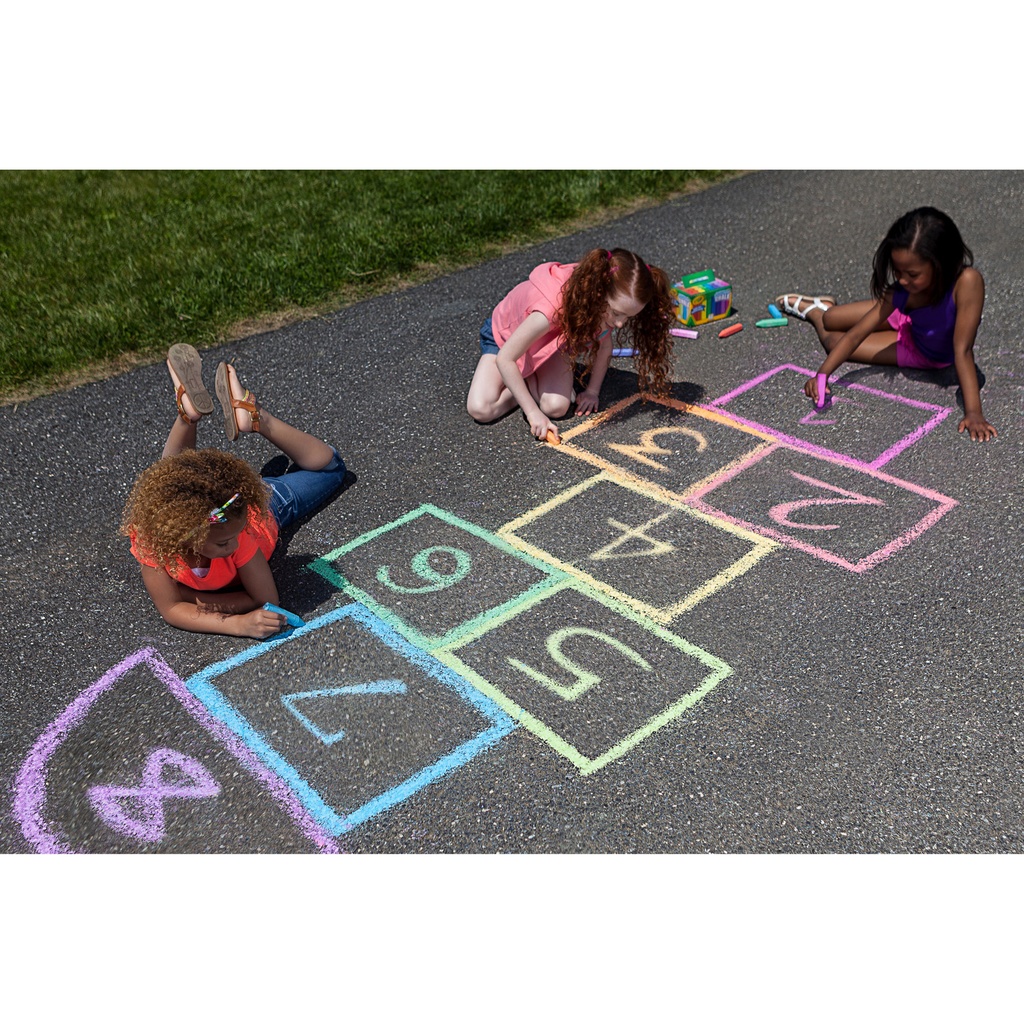 Washable Sidewalk Chalk 24 Colors