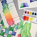 White 9" x 12" 140 lb. Watercolor Paper 50 Sheets