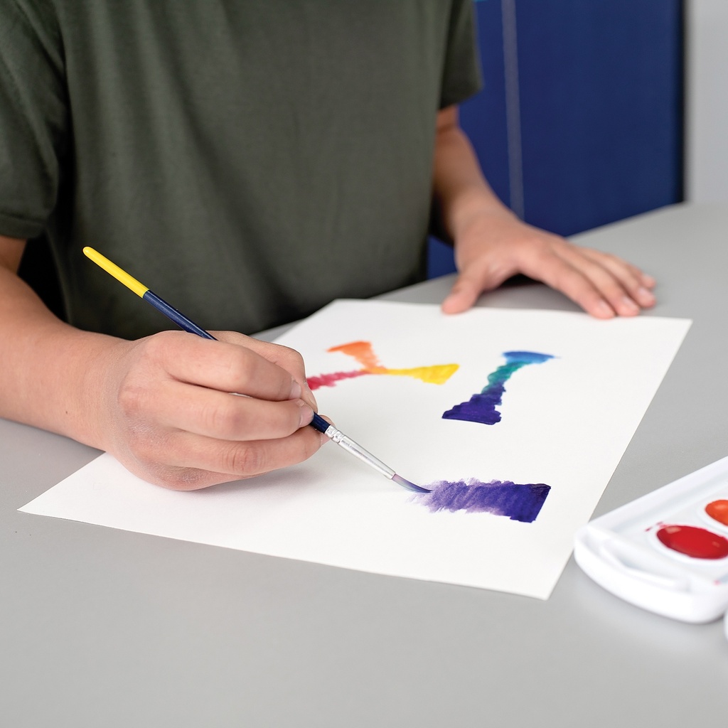 White 9" x 12" 140 lb. Watercolor Paper 50 Sheets