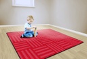 Hashtag Tone On Tone Cherry (Seats 24) 6x8'4 Rectangle