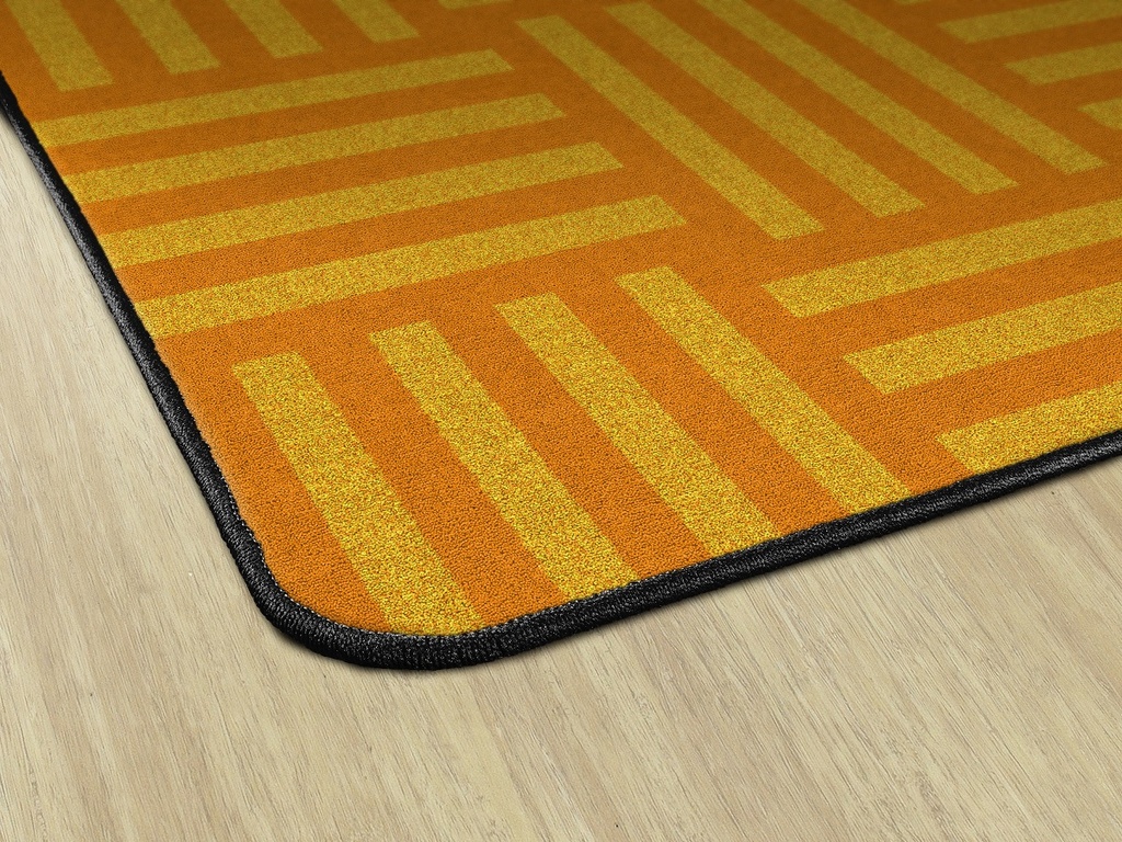 Hashtag Tone On Tone Orange (Seats 24) 6x8'4 Rectangle