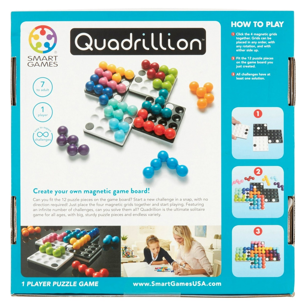 Quadrillion™ 1-Player Puzzle Game