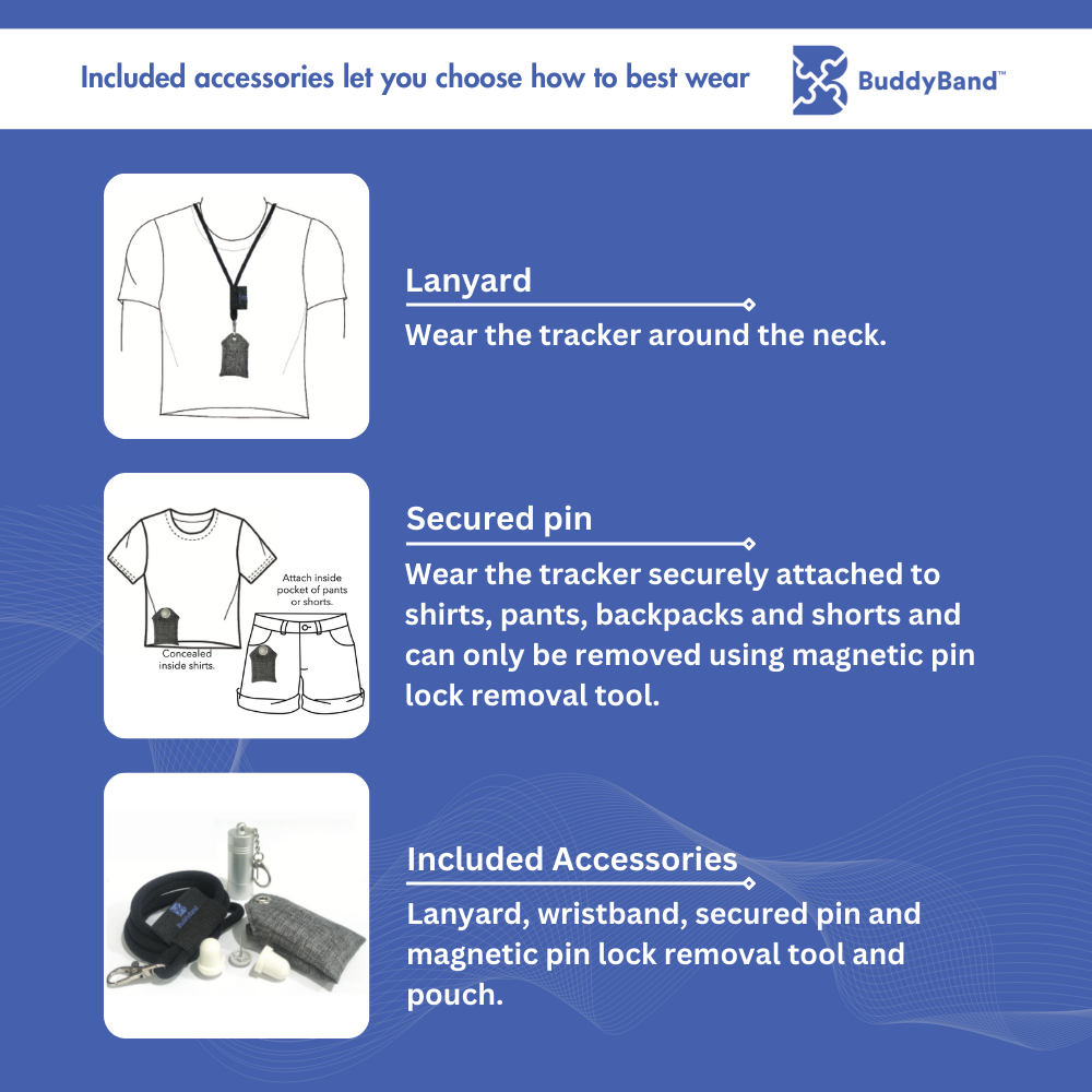 Crosby BuddyBand Tracker