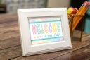 Pastel Pop Welcome Postcards, Pack of 30