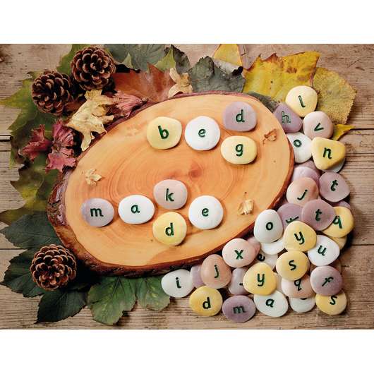 Alphabet Pebbles Word-Building Set