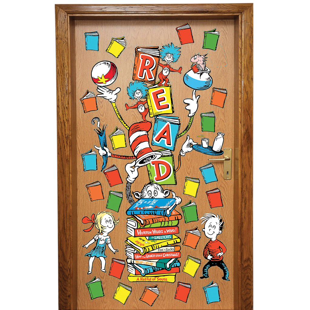 Dr. Seuss™ Reading All-In-One Door Decor Kit