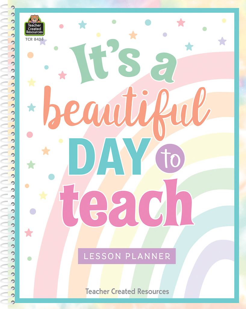 Pastel Pop Lesson Planner