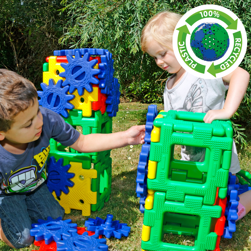 Giant Polydron Gears Set