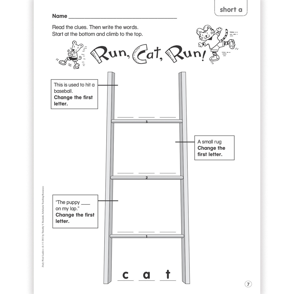Daily Word Ladders Grades K-1_6
